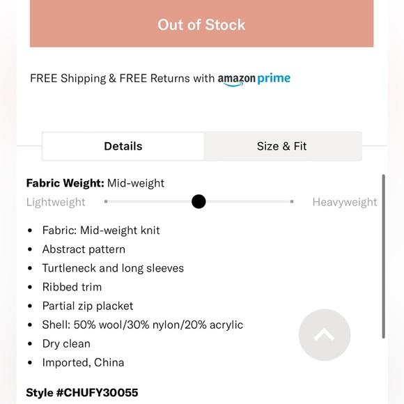 Chufy forever Patagonia Jose half knot jumper xs - Picture 3 of 6